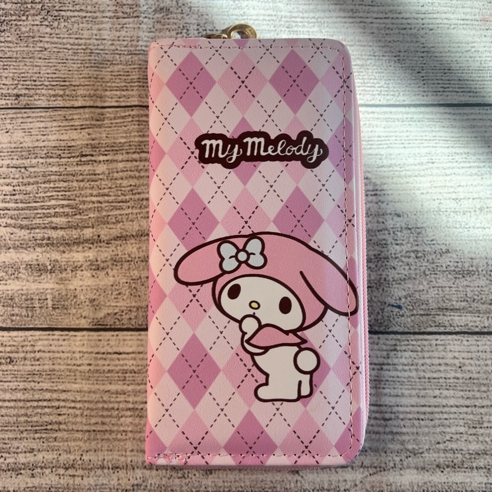 My Melody Long Card Holder Wallet New
